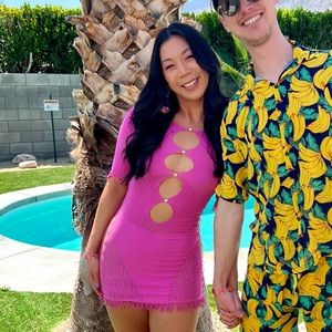 Poster girl pink Miranda dress - one size